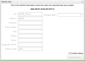 View Vehicle Dialog