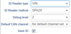 Settings for the Vinreader module