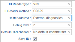 Settings for the Vinreader module
