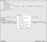 Figure 2: Edit status mask